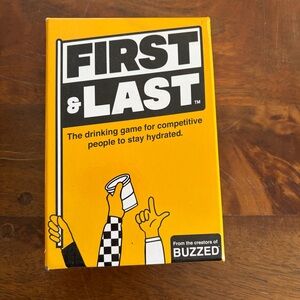 First & Last Drinking Game